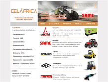 Tablet Screenshot of celafrica.net